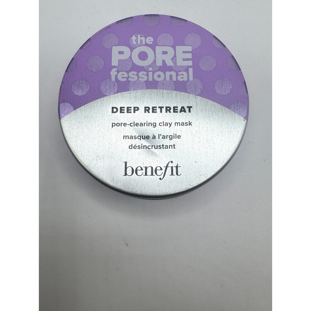 Benefit The POREfessional Deep Retreat Pore-Clearing Clay Mask 1oz NEW